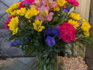Mandy J Bright & Bold Vase